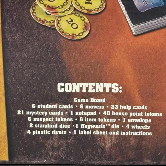 Hasbro Clue Harry Potter Board Game 2016 - 99% Complete Missing Only 3 Pt Tokens - Picture 6 of 7